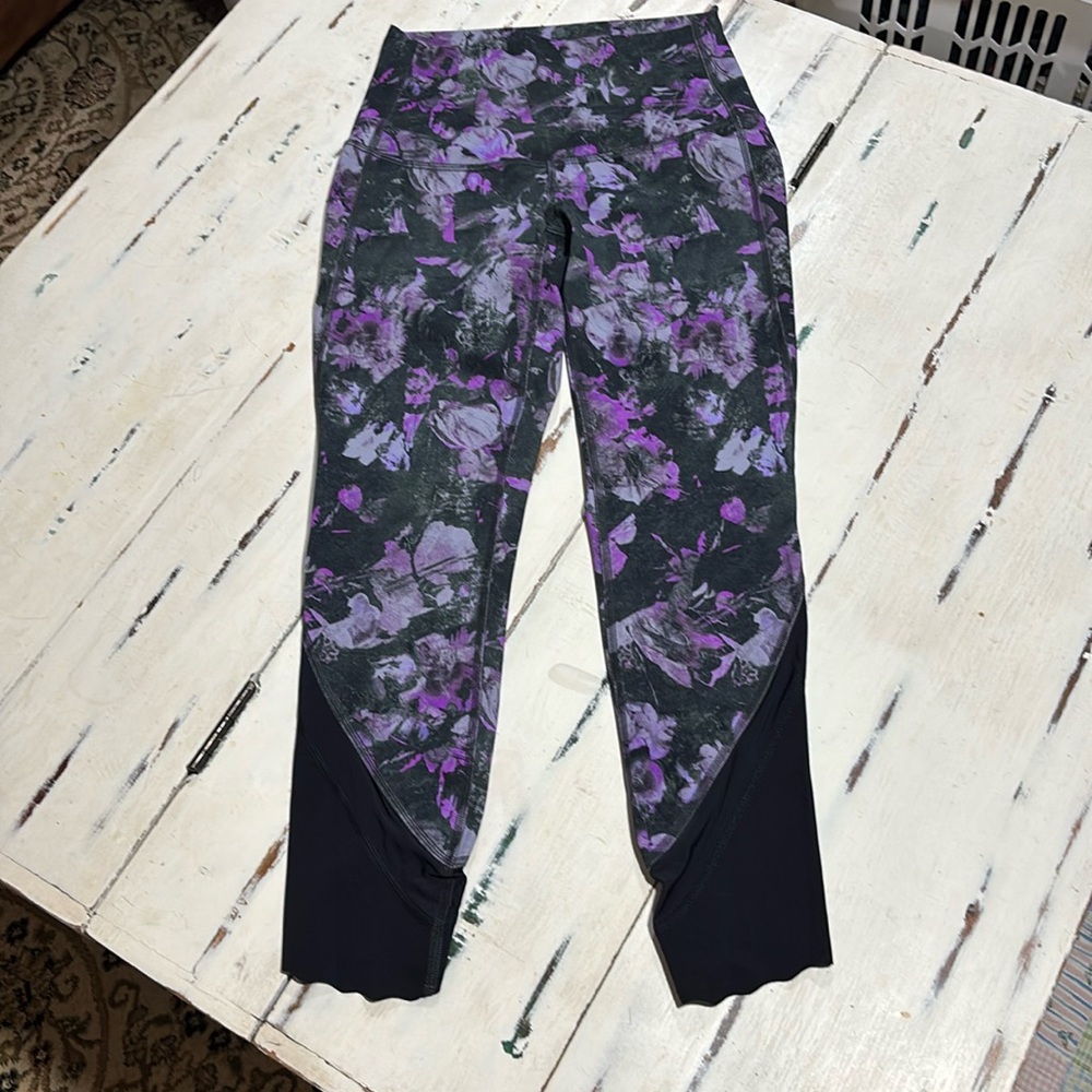 Lululemon Wunder Under High-Rise Crop 23” Luxtreme Floral Shift Multi